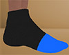 Black Blue Socks (M)