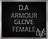 D.A Armour Glove (Fem)