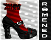 ᖇ. Red School Heels
