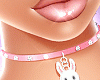 🐰 Pink Bunny Choker