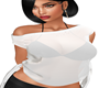 Sheer Summer Blouse Wht