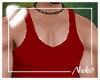 *NK* Fit Tank Red