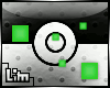 Cyber Furry Green Pixels