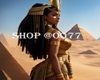 Cutout Egypt Girl