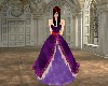 Festive purple dress