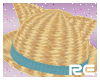 R| ❥ STRAW KITTY HAT