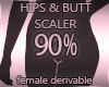 Hips & Butt Scaler 90%