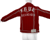 TRUE JEAN JACKET RED