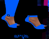Arya Blue & Black shoes