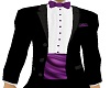Purple Tuxedo No Tail