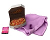 Love Pizza PurpleBlanket