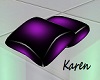 Purple Cuddle Cushions