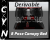Derivable8Pose CanopyBed