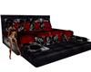 Black/Red Poseless Bed 1