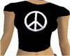 PEACE SIGN TEE SHIRT~HOT