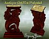 Antq Griffin Pedestal Tb