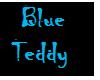 Black n Blue Teddy Bear