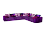 sofa Ecke lila