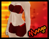 -DM- Red Mauco XL Bikini