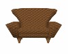 BROWN LEATHER  CHAIR