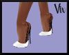 Vix-  Heels White