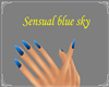 Sensual Hands Blue Sky