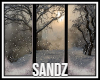 S. Animated Snow Window