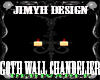 Jm Goth Wall Chandelier