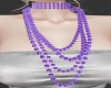 Purple Long Luxy Neklace