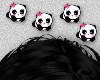 Kl Cute Panda Head Pops