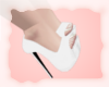 A:  White heels