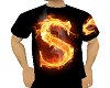 T -Shirt "S" Fire
