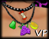 [VP] Fruity Necklace Bl.