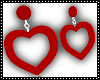 Valentine heart Earring