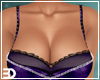 Purple Leather Top