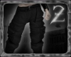 *Z* Draped Pants Black