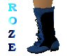 *R*Blue/Black Boots