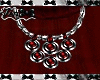Silver Red Necklace