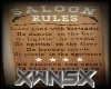 Saloon Rules