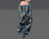 26ss Leopard print jeans