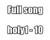 HOLY WATER