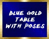 Blue Table w/Poses