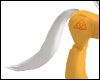 [m] white pony tail