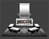 B&W Fireplace