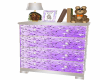 Pearln purple Dresser