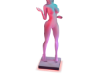Pink and Blue Statue