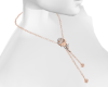 Gold Rose Necklace