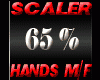 ^ Hand Scaler 65%