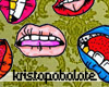 |k| Bright Lips Sticker