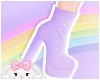🌙 Glitter Boots Lilac
